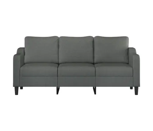 Trīsvietīgs Dīvāns, Tumši Pelēks Audums, 180 Cm Vidaxl