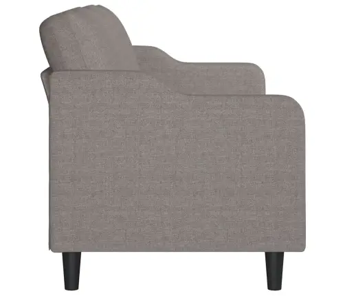 Trīsvietīgs Dīvāns, Pelēkbrūns Audums, 180 Cm Vidaxl