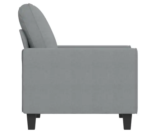 Krėslas, Šviesiai Pilkos Spalvos, 60cm Audinys