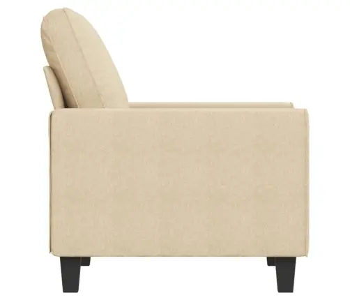 Atpūtas Krēsls, Krēmkrāsas, 60 Cm, Audums Vidaxl