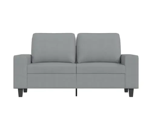 Divvietīgs Dīvāns, Gaiši Pelēks, 120 Cm, Audums Vidaxl
