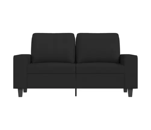 Divvietīgs Dīvāns, Melns Audums, 120 Cm Vidaxl