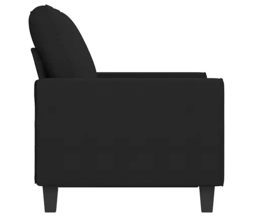 Divvietīgs Dīvāns, Melns Audums, 120 Cm Vidaxl