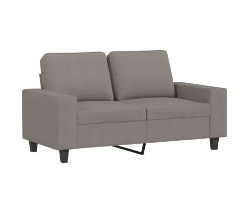 Divvietīgs Dīvāns, Pelēkbrūns Audums, 120 Cm Vidaxl