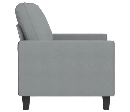 Divvietīgs Dīvāns, Tumši Pelēks Audums, 140 Cm Vidaxl