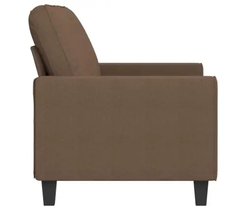 Divvietīgs Dīvāns, Brūns Audums, 140 Cm Vidaxl