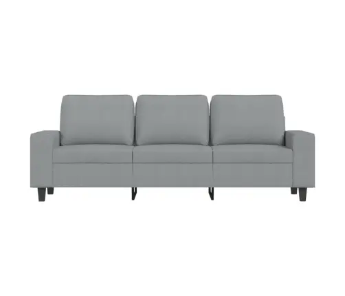 Trivietė Sofa, Šviesiai Pilkos Spalvos, 180cm Audinys