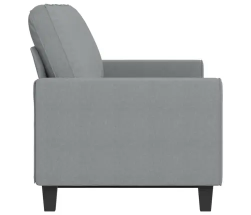Trivietė Sofa, Šviesiai Pilkos Spalvos, 180cm Audinys