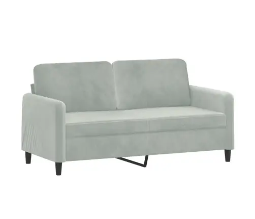 2-Kohaline Diivanvoodi, Helehall, 140 cm Samet