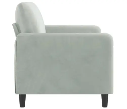 2-Kohaline Diivanvoodi, Helehall, 140 cm Samet