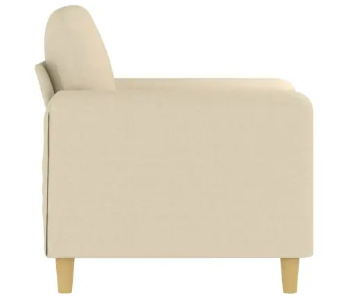 Krėslas, Kreminės Spalvos, 60cm Audinys