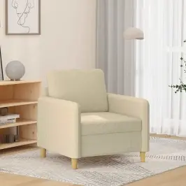 Atpūtas Krēsls, Krēmkrāsas, 60 Cm, Audums Vidaxl Atpūtas Krēsls, Krēmkrāsas, 60 Cm, Audums Vidaxl