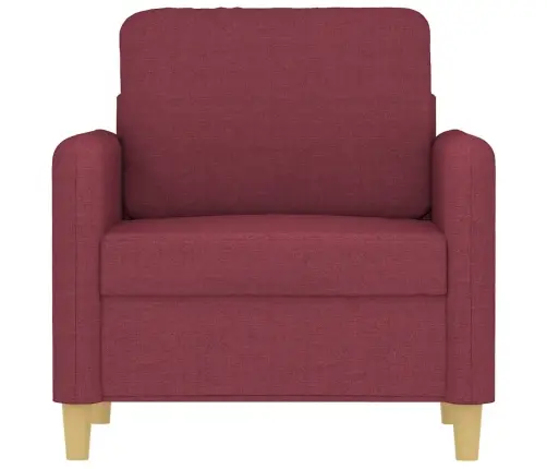 Atpūtas Krēsls, 60 Cm, Vīnsarkans Audums Vidaxl