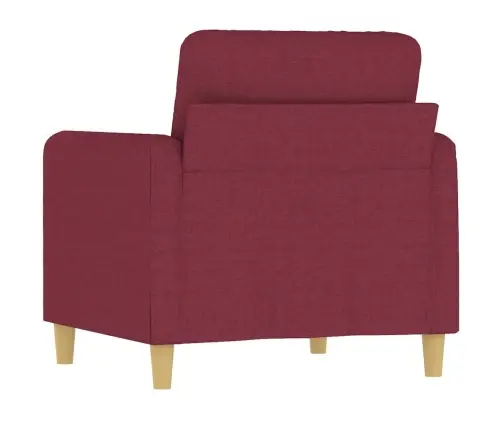 Atpūtas Krēsls, 60 Cm, Vīnsarkans Audums Vidaxl