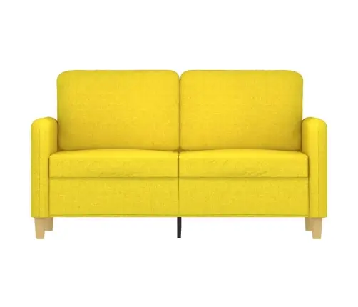 2-Kohaline Diivan, Helekollane , 120 cm Kangas