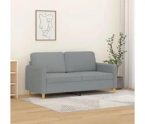 2-Kohaline Diivan, Helehall, 140 cm Kangas