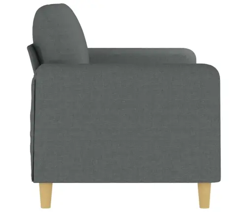 2-Kohaline Diivan, Tumehall, 140 cm Kangas