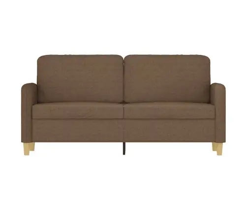 Divvietīgs Dīvāns, Brūns Audums, 140 Cm Vidaxl