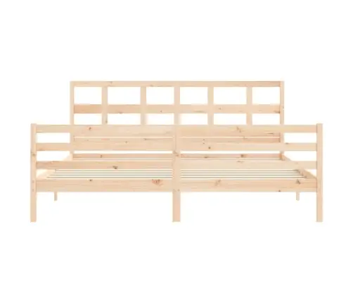 Voodiraam Peatsiga, 200 X 200 cm Täispuit