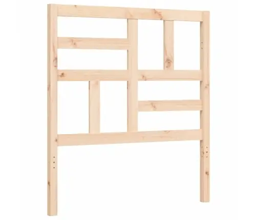 Lovos Rėmas Su Galvūgaliu, Medienos Masyvas, Mažas Vienvietis