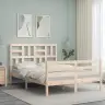 Gultas Rāmis Ar Galvgali, 120X200 Cm, Masīvkoks Vidaxl Gultas Rāmis Ar Galvgali, 120X200 Cm, Masīvkoks Vidaxl