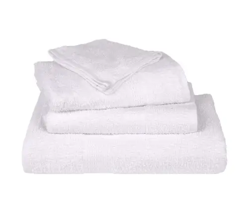 Dušas Dvieļi, 10 Gab., Balti, 70X140 Cm, 360 Gsm, 100% Kokvilna Vidaxl