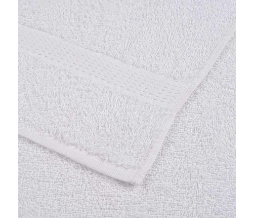 Duširätikud 10 Tk, Valge, 70X140 cm 360 Gsm, 100% Puuvill