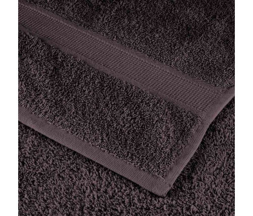 Vannas Dvieļi 25 Gab. Antracīts 100X150Cm 360 Gsm 100% Kokvilna Vidaxl