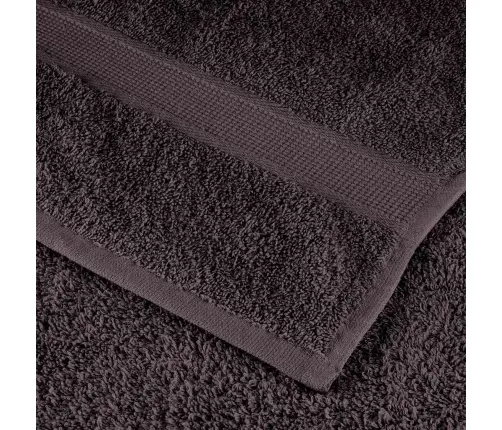 Pirts Dvieļi 10 Gab. Antracīts 80X200 Cm 360 Gsm 100% Kokvilna Vidaxl