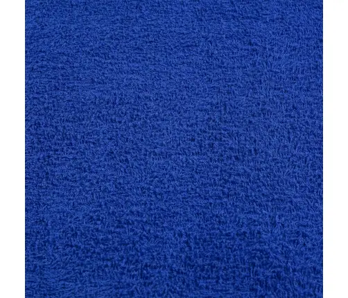 Pirts Dvieļi, 10 Gab., Zili, 80X200 Cm, 360 Gsm, 100% Kokvilna Vidaxl