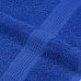 Rankšluosčiai, 10Vnt., Mėlyni, 100X200 cm Medvilnė, 360G/M²