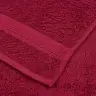 Pirts Dvieļi, 2 Gab., Vīnsarkani, 80X200 Cm, 100% Kokvilna Vidaxl