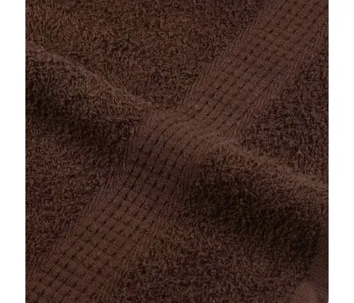 Saunos Rankšluosčiai, 4Vnt., Rudi, 80X200 cm Medvilnė, 360G/M²