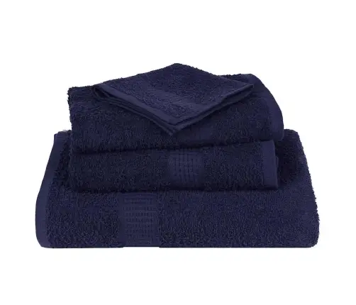 Dvieļi, 10 Gab., Frogn, Tumši Zili, 30X30 Cm, 100% Kokvilna Vidaxl