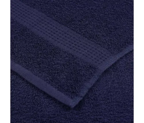 Dvieļi, 10 Gab., Frogn, Tumši Zili, 30X30 Cm, 100% Kokvilna Vidaxl