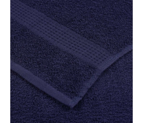 Saunalinad 10 Tk, Tumesinine, 100X150 cm 360 Gsm, 100% Puuvill