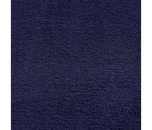 Saunalinad 10 Tk, Tumesinine, 100X150 cm 360 Gsm, 100% Puuvill