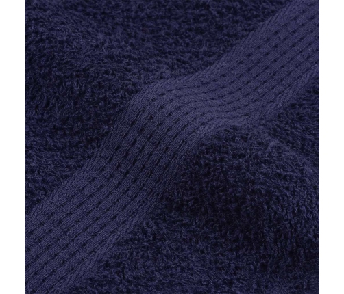 Pirts Dvieļi 2 Gab. Tumši Zili 80X200 Cm 360 Gsm 100% Kokvilna Vidaxl