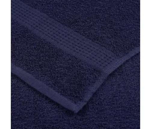 Saunarätikud 4 Tk, Tumesinine, 80X200 cm 360 Gsm, 100% Puuvill