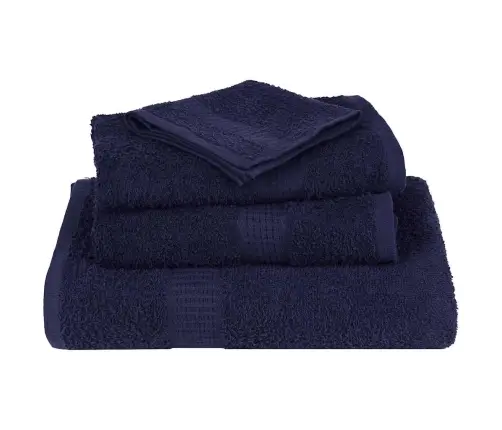 Pirts Dvieļi 10 Gab. Tumši Zili 80X200 Cm 360 Gsm 100% Kokvilna Vidaxl Pirts Dvieļi 10 Gab. Tumši Zili 80X200 Cm 360 Gsm 100% Kokvilna Vidaxl