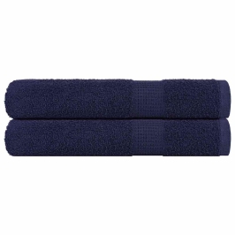Rätikud 2 Tk, Tumesinine, 100X200 cm 360 Gsm, 100% Puuvill