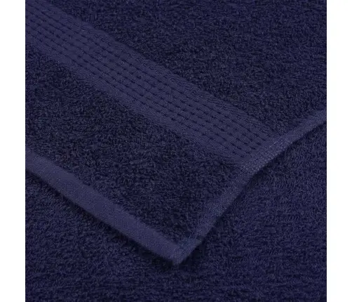 Dvieļi 2 Gab. Tumši Zils 100X200 Cm 360 Gsm 100% Kokvilna Vidaxl Dvieļi 2 Gab. Tumši Zils 100X200 Cm 360 Gsm 100% Kokvilna Vidaxl