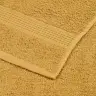 Vannitoarätikud 10 Tk, Frogn, Kuldne, 100X150 cm 100% Puuvill