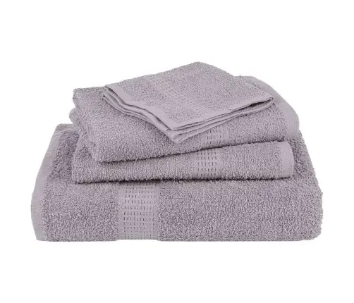 Rankšluosčiai Rankoms, 10Vnt., Pilki, 50X100 cm Medvilnė Rankšluosčiai Rankoms, 10Vnt., Pilki, 50X100 cm Medvilnė
