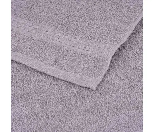 Dušas Dvieļi 4 Gab. Pelēks 70X140 Cm 360 Gsm 100% Kokvilna Vidaxl