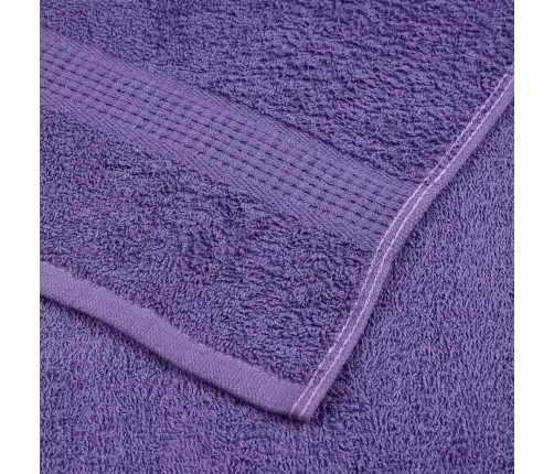 Dvieļi, 10 Gab., Frogn, Violeti, 30X30 Cm, 100% Kokvilna Vidaxl