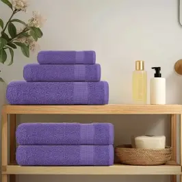 Roku Dvieļi, Frogn, 10 Gab., Violeti, 50X100 Cm, 360 G/M² Vidaxl