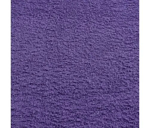 Pirts Dvieļi, 4 Gab., Violeti, 80X200Cm, 360 Gsm, 100% Kokvilna Vidaxl