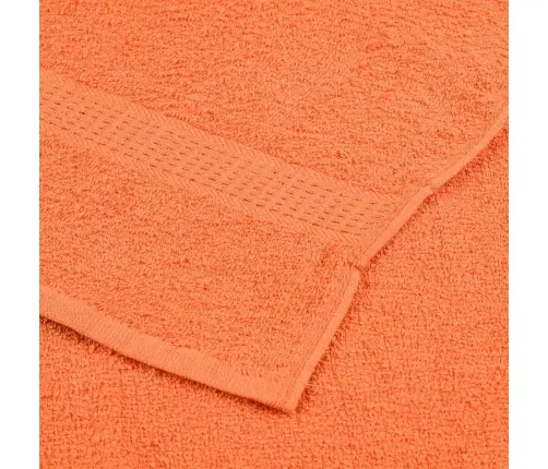 Saunarätikud 2 Tk, Oranž, 80X200 cm 360 Gsm, 100% Puuvill