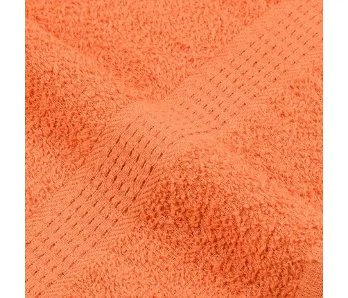 Pirts Dvieļi, 4 Gab., Oranži, 80X200 Cm, 360 Gsm, 100% Kokvilna Vidaxl